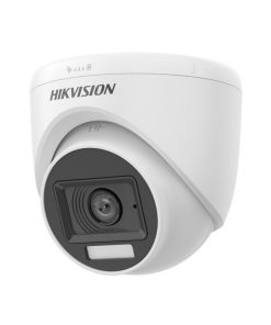 Turret TVI 3K Smart Dual Light 20m Audio DS-2CE76K0T-LPFS 2.8mm Hikvision